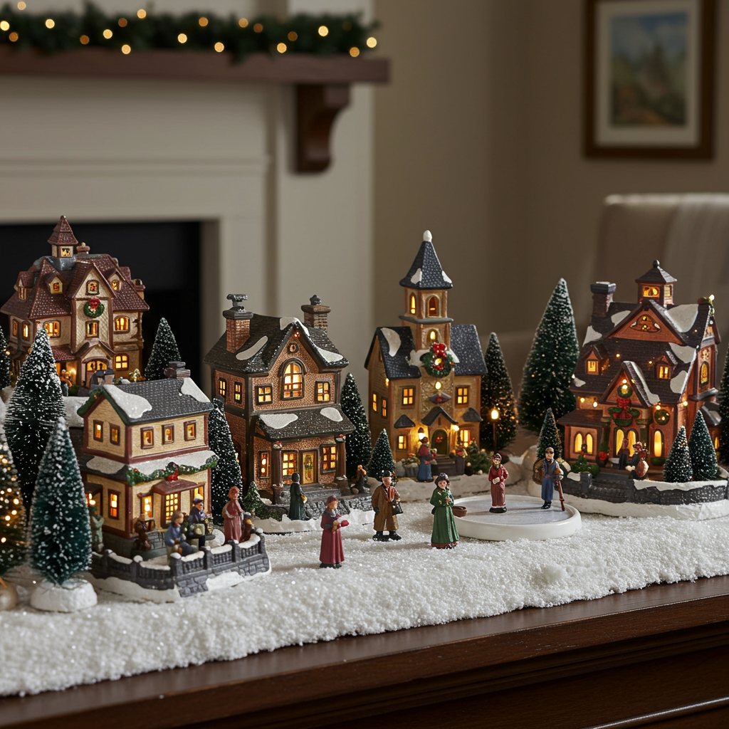 Christmas Villages and Scenes
