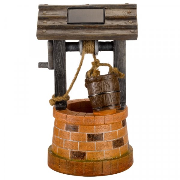 Wishing Well Fountain Solar Water Feature