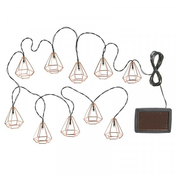 Geo Solar String Lights