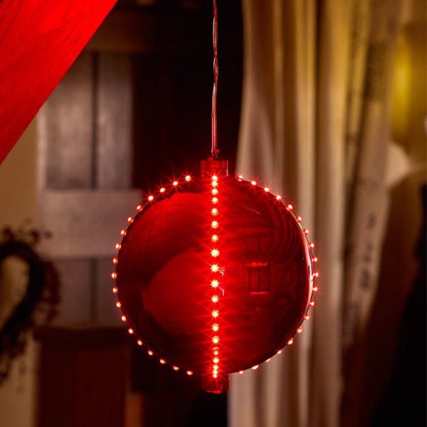 15cm Meteor Shower - Ruby