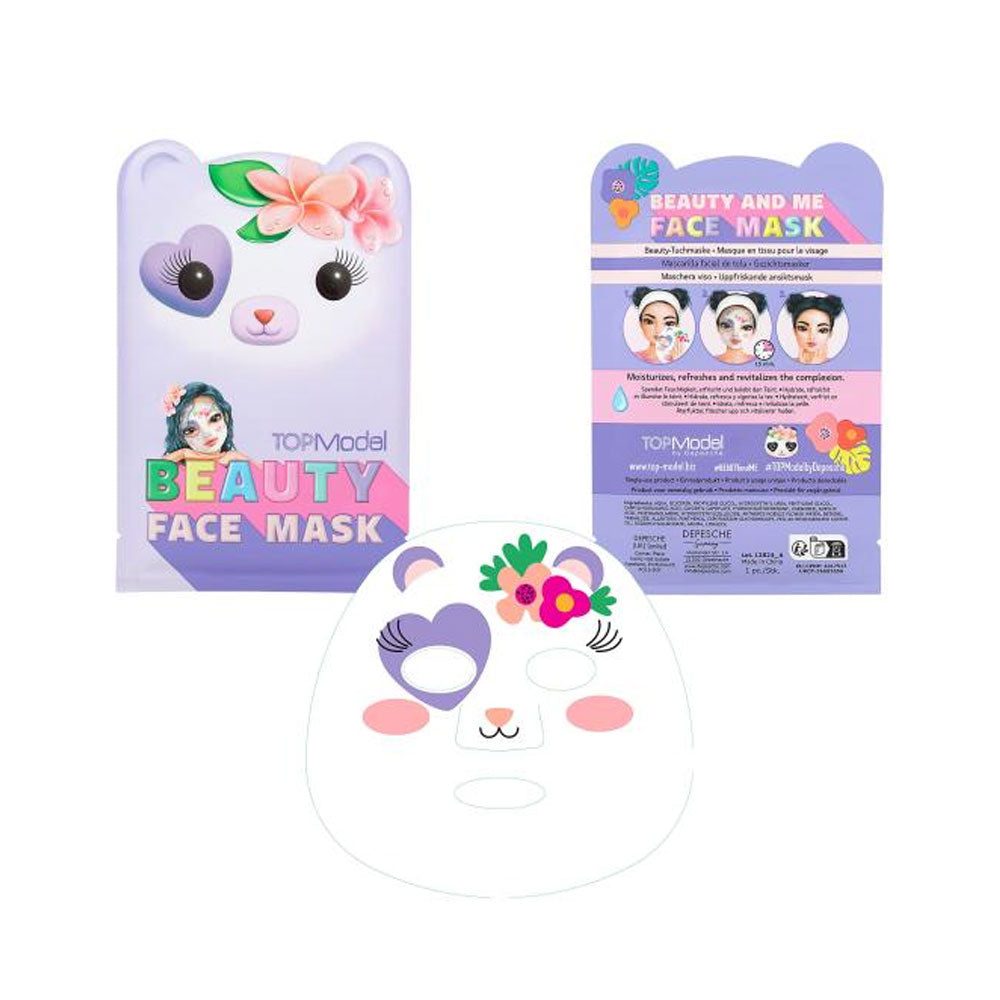 TOPModel Face Mask Animal BEAUTY and ME