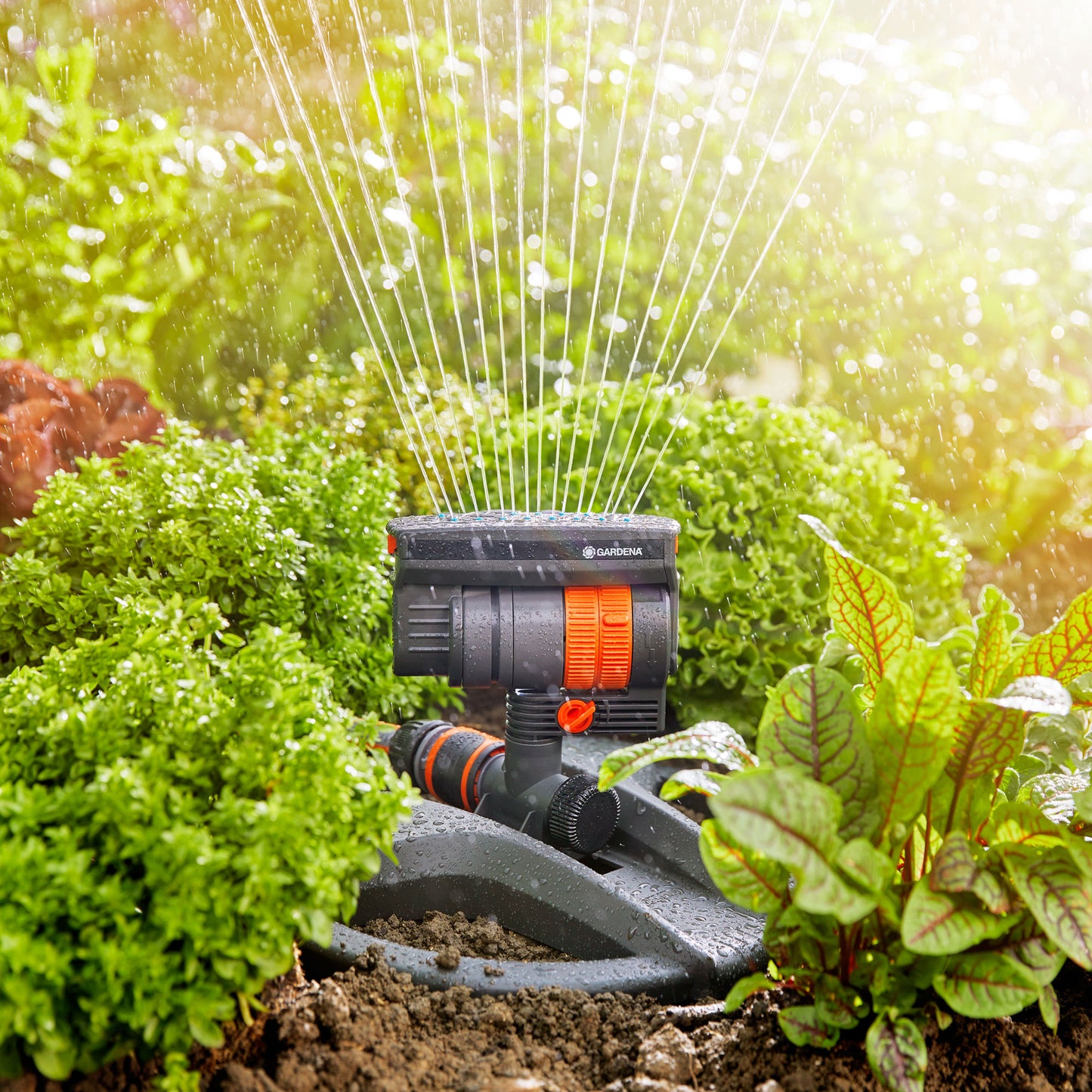 Gardena Oscillating Sprinkler AquaZoom Compact