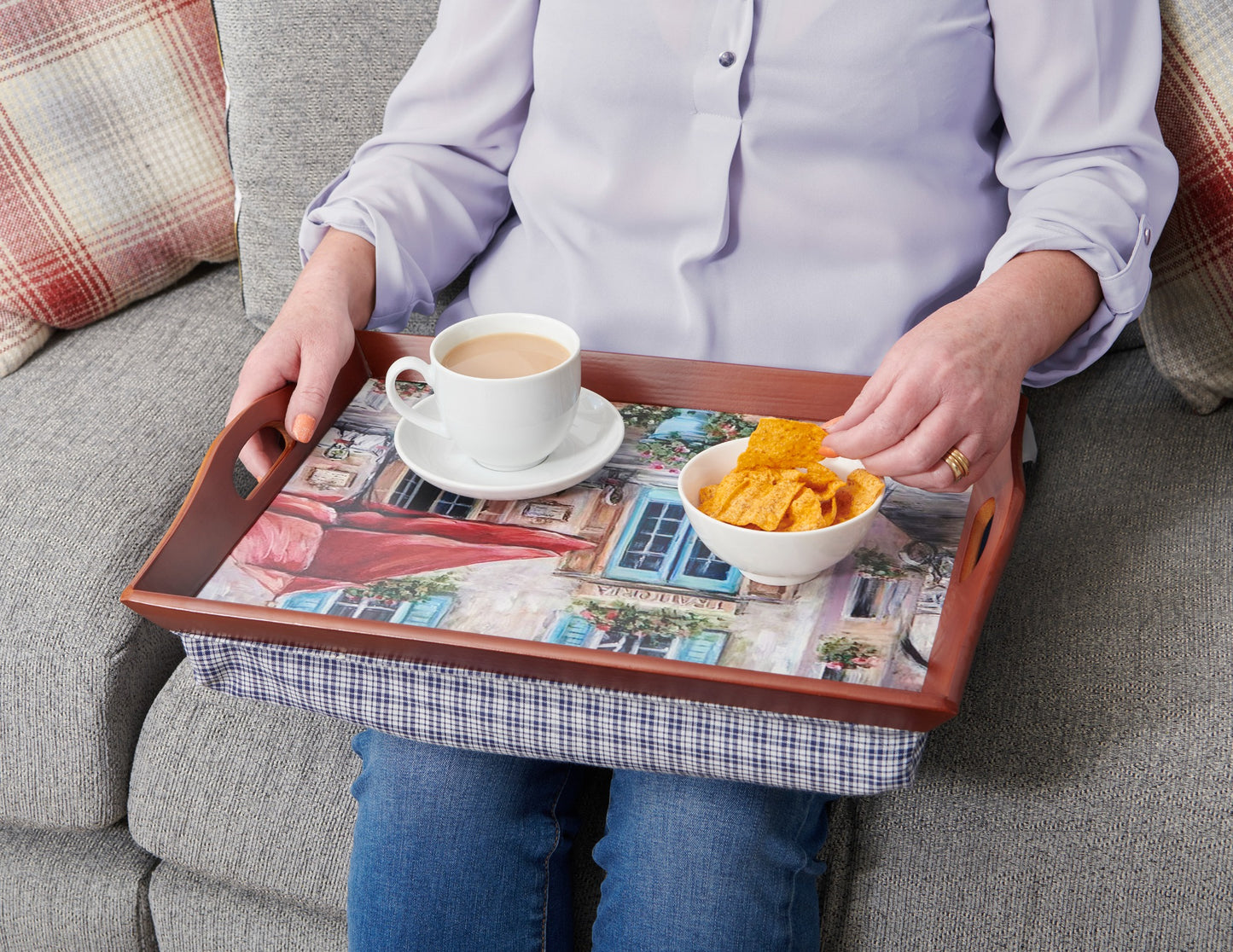 Pack of 2 Padded Lap Trays