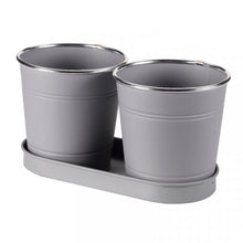 1 Litre Herb Pots - Slate