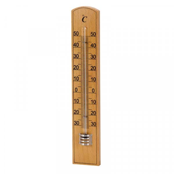 Wooden Wall Thermometer