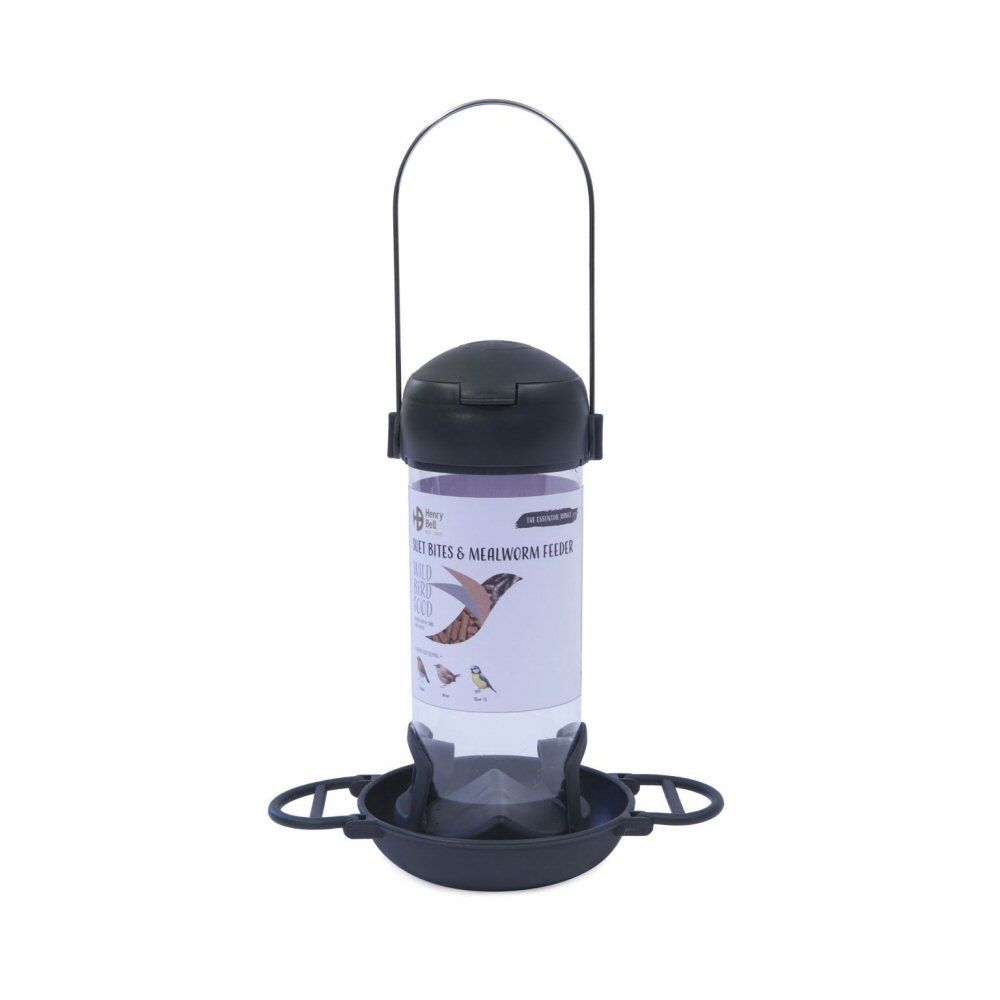 Henry Bell Essentials Wild Bird Suet Bites And Mealworm Feeder