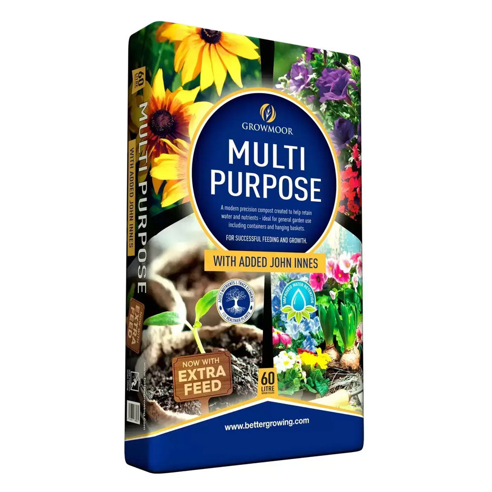 Growmoor Multi-Purpose Compost & John Innes 60L
