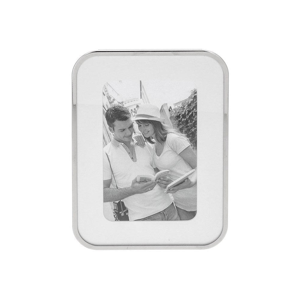 Silver Curve Photo Frame 4x6