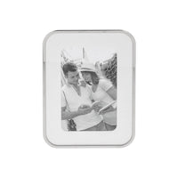 Silver Curve Photo Frame 4x6