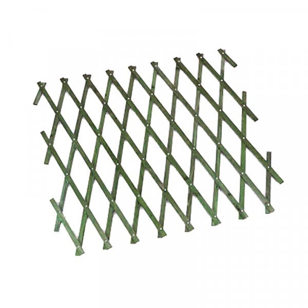 Heavy Duty Expanding Wooden Trellis Green 1.8x0.9m