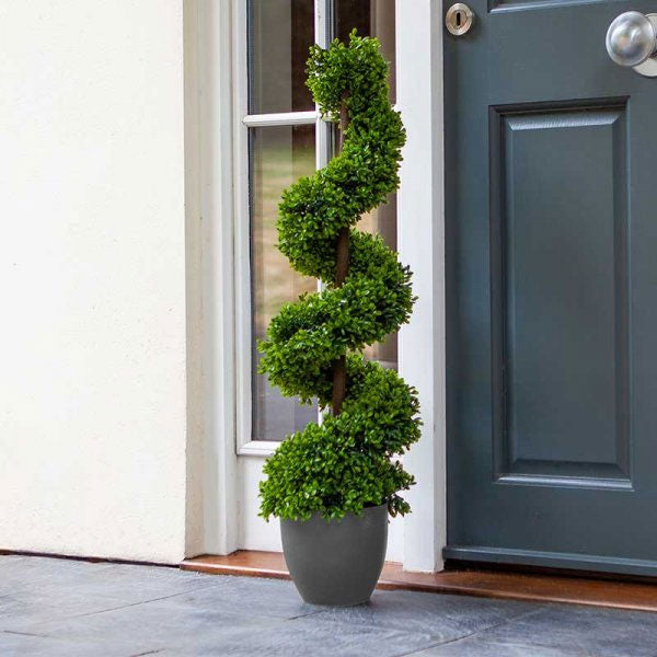 Outdoor Artificial Topiary Twirl 90cm