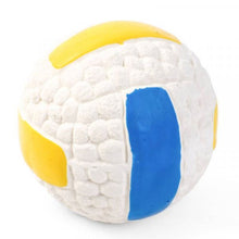 Squeaky 9cm Latex Pooch Dog Ball - Assorted