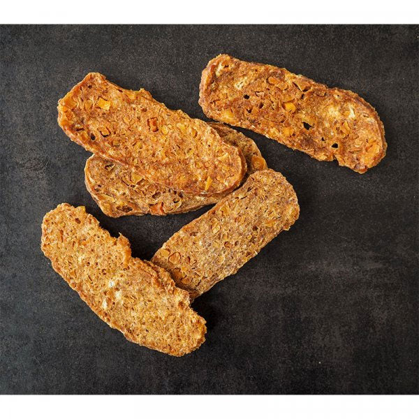 Mezze Menu Chicken & Sweet Potato Strips Dog Treats - 100g