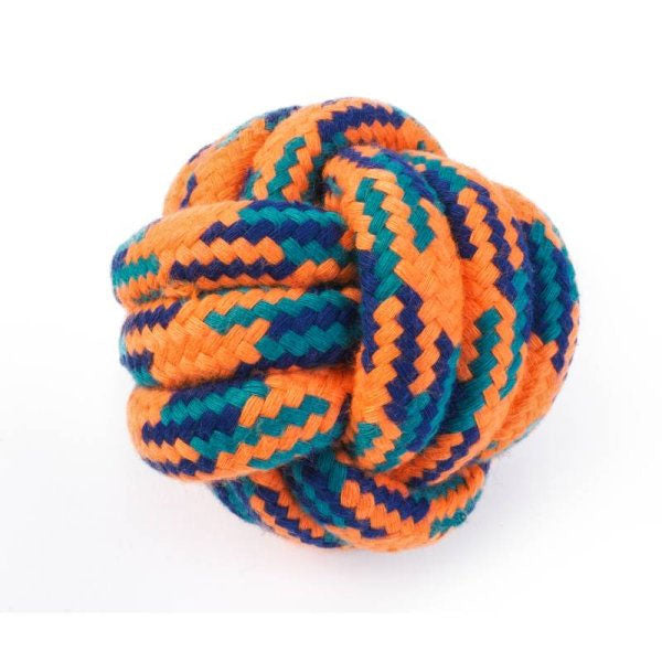 Uber-Activ Rope Ball 6cm Dog Toy
