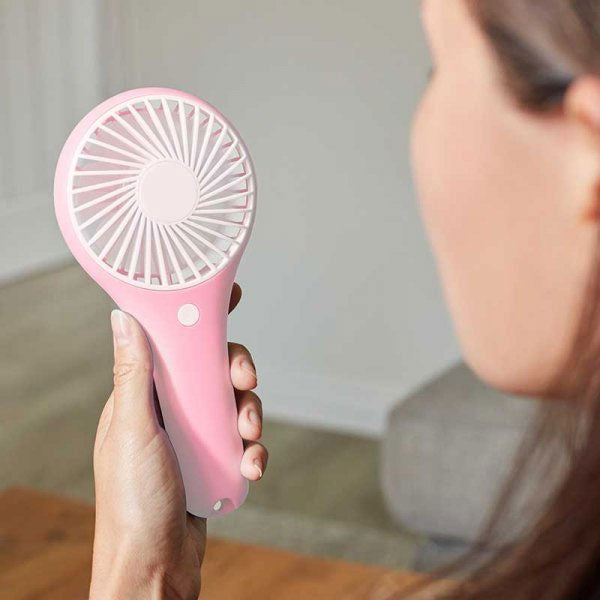 iFan Large Portable Handheld/Desk Fan 21 x 9cm