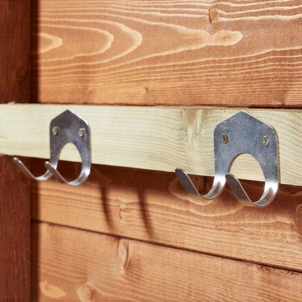 Tool Wall Hooks 5 x 8cm - 5 Pack