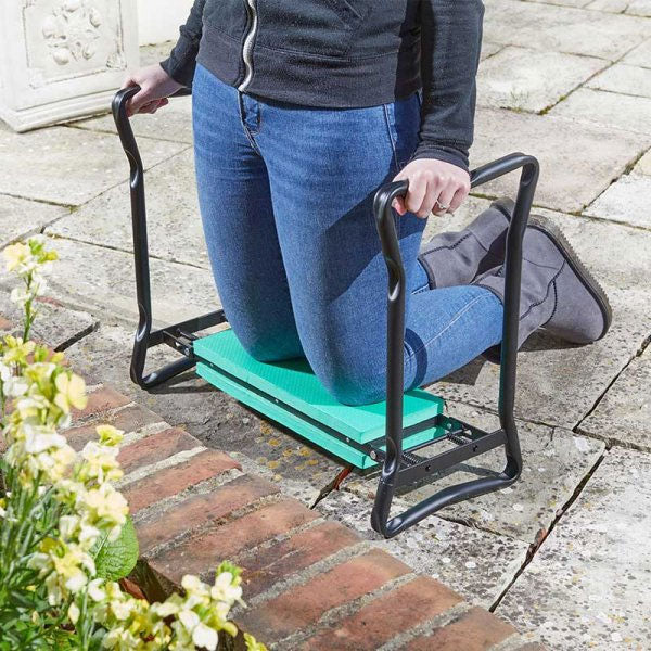 Folding Kneeler Kneeling Pad & Seat