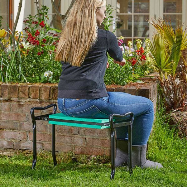Folding Kneeler Kneeling Pad & Seat