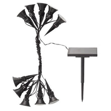 10 MultiSpot Solar Garden Path Stake Lights