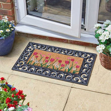 Blooms Decoir Insert Door Mat  23 x 53cm