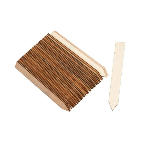 Wooden Plant Labels 15cm - 40 Pack