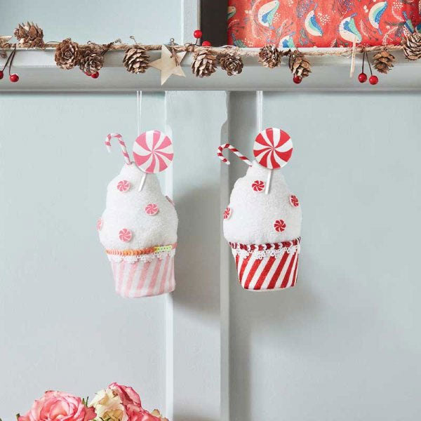 Candy Cupcake Hanging Pendant 18cm - Assorted