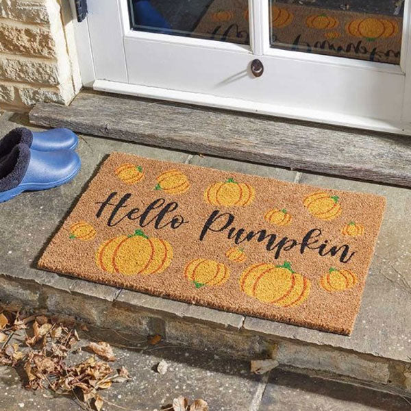 Hello Pumpkin Decoir Door Mat 40x60cm
