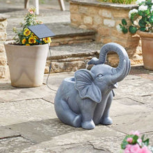 Jumbo Showers Elephant Fountain Solar Water Feature