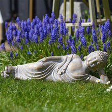 Reclining Relaxing Buddha Garden Ornament