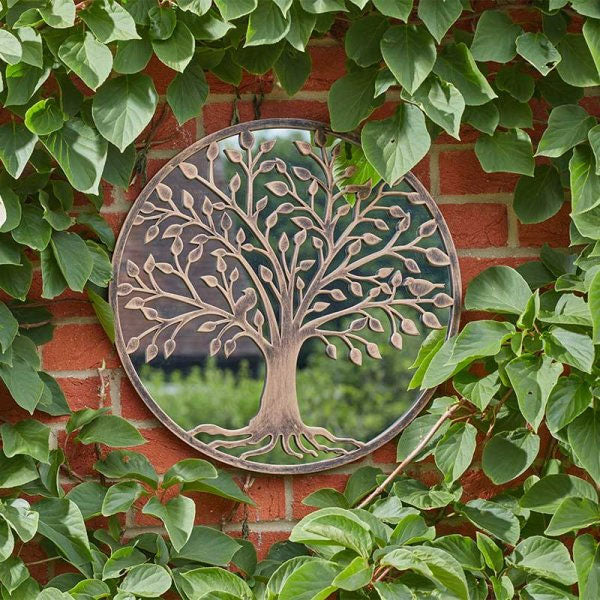 Tree Flection Outdoor Garden Mirror - 65cm