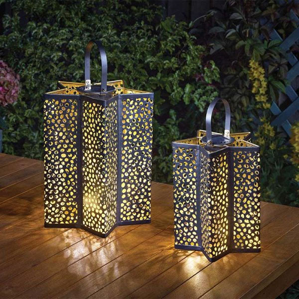 Celeste Solar Hanging Lantern 24cm