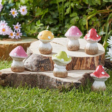 DecoShrooms Garden Decoration 7cm - 6 Pack