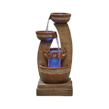 Azure Columns LED Water Feature