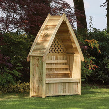 Carsington Storage Seat Wooden Arbour