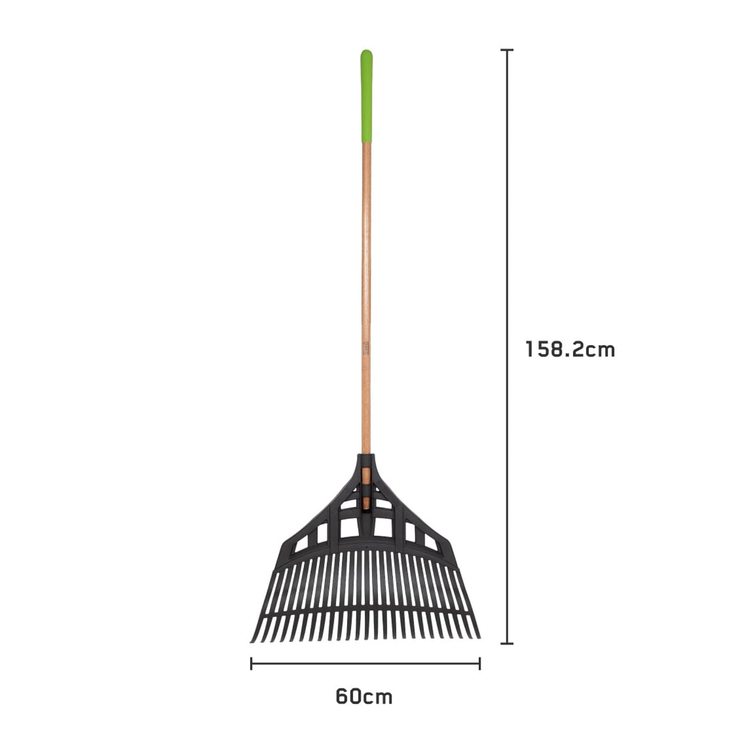 Ames Extra-Wide Leaf Rake 60cm
