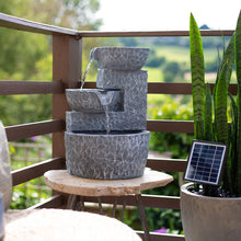 Pouring Bowl Solar Water Feature