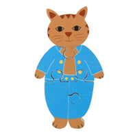 Peter Rabbit Tom Kitten Wooden Puzzle
