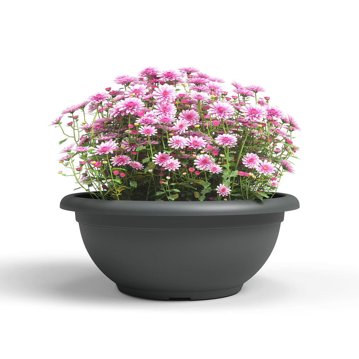 Venezia Plastic Bowl Anthracite 30cm