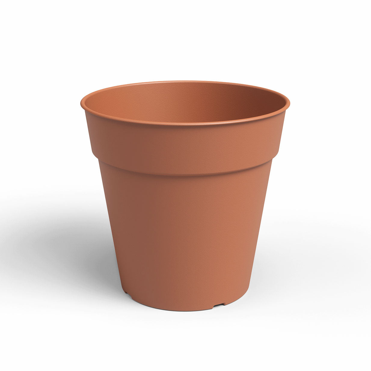 Madagascar Plastic To Grow Pot Terracotta 35cm