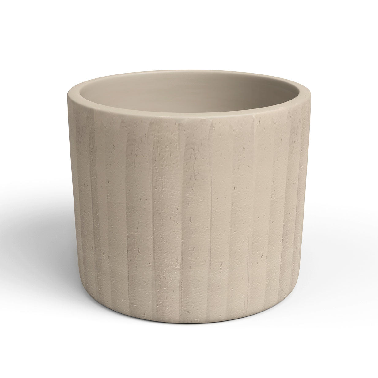 Chloe Vertical Ceramic Pot Beige 26cm