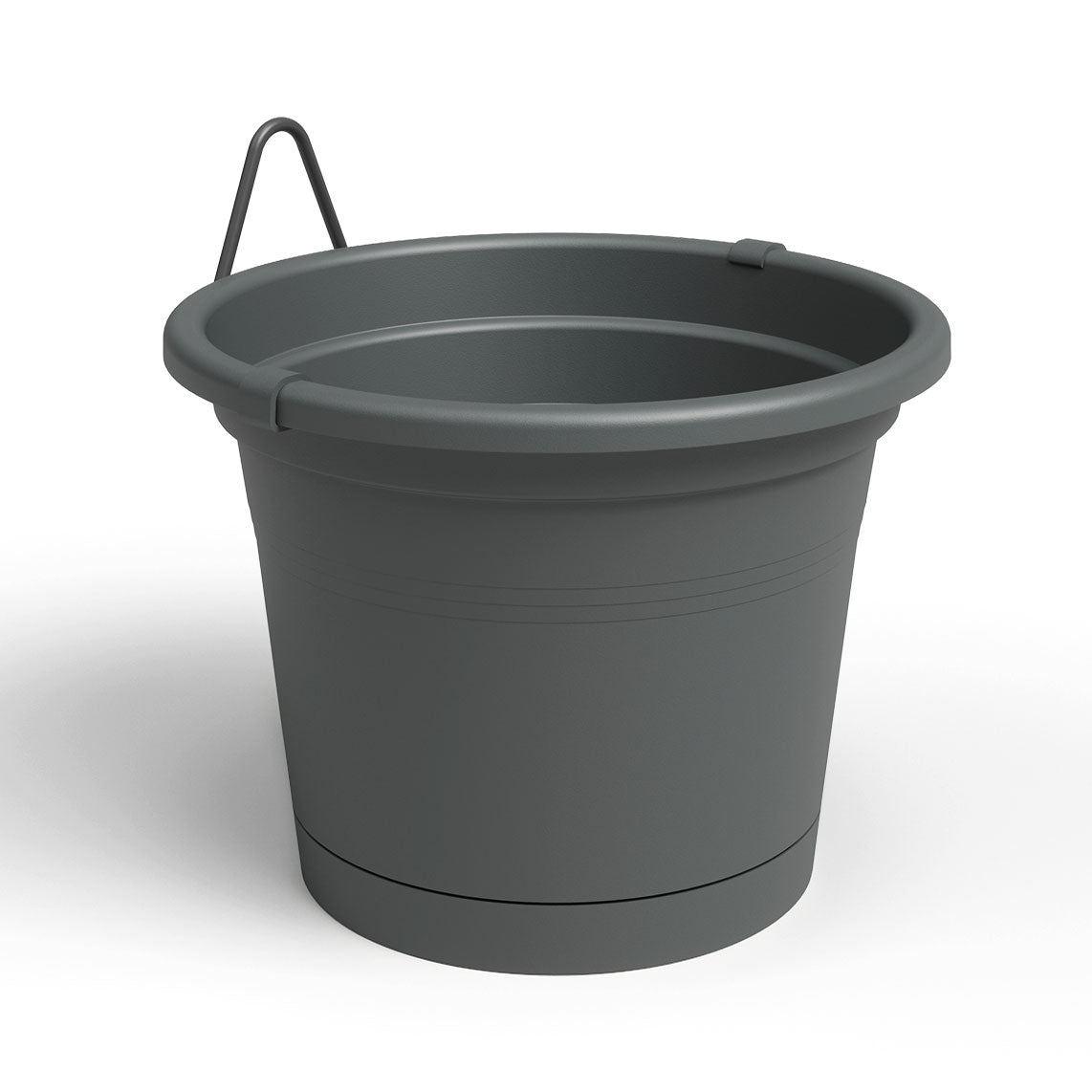 Venezia Wall Pot Water Reserve Kit Anthracite 20cm