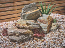 Rustic Slate Rockery