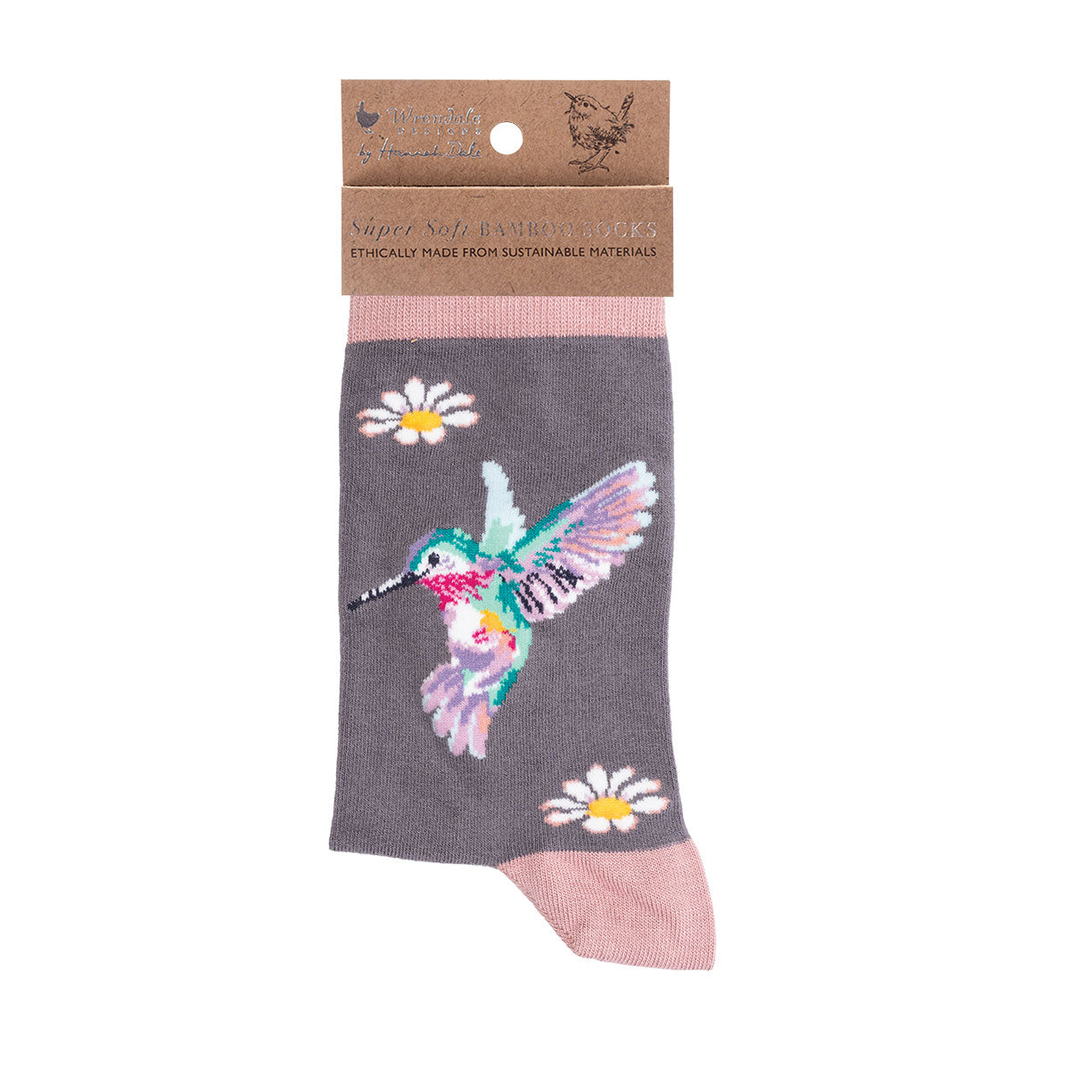 Bird Sock - Wisteria Wishes