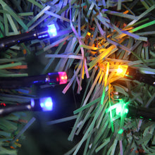 7.4m Battery Operated Christmas Lights | 100 Multi-Colour LEDs with 8 Functions