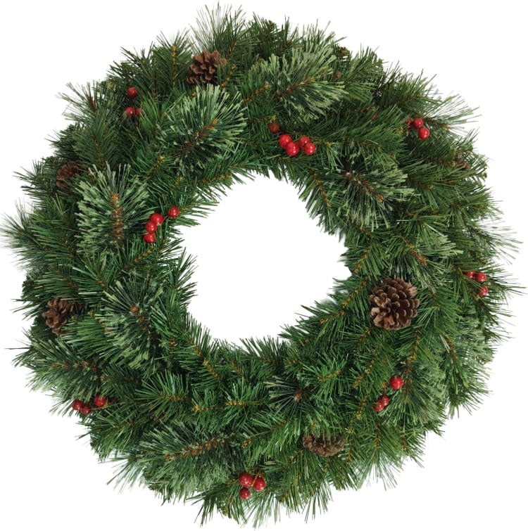 CASHMERE BERRY WREATH 60CM DIA