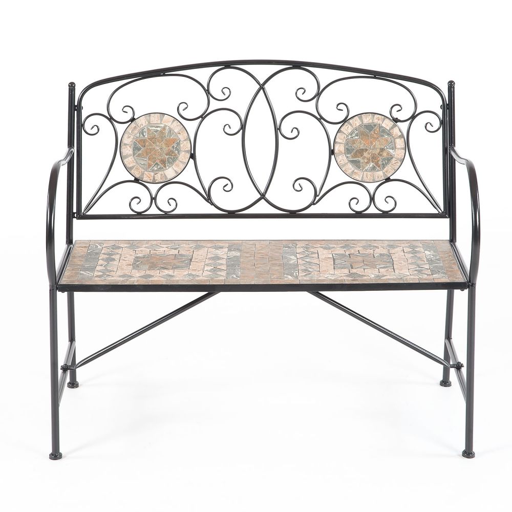 Algiers Mosaic Bench