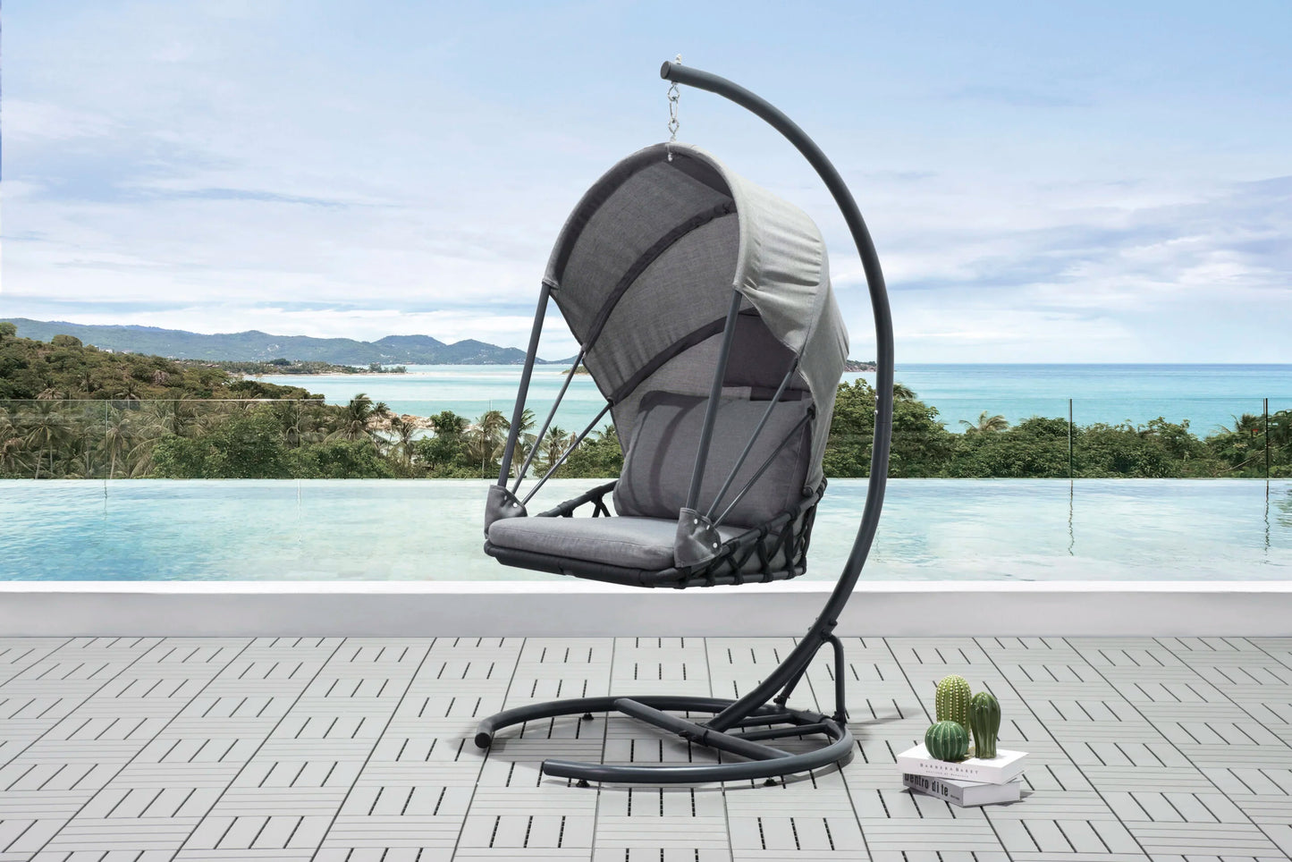 Naxos Compact Folding Hanging Swing Chair