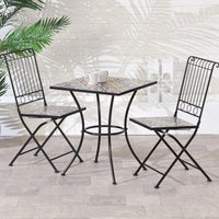 Alexandria 60cm Mosaic Bistro Set
