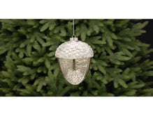 19cm copper glass acorn