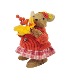 18cm Straw Mouse